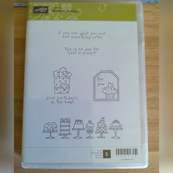 🌷STAMPIN UP Birthday Bakery 5 - Picture 1 of 4